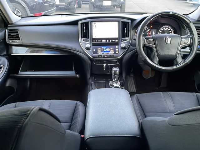 トヨタ クラウン アスリート S 道東・釧路十勝 2015(平27)年 7.3万km ブラック 純正HDDナビ/バックカメラ/フルセグ/社外19インチサマーアルミ（WORK）/純正18インチスタッドレスアルミ積込/車高調/クルーズコントロール/ETC