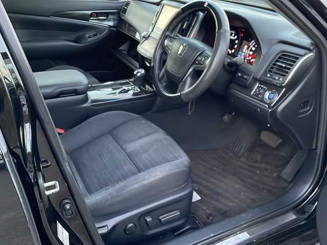 トヨタ クラウン アスリート S 道東・釧路十勝 2015(平27)年 7.3万km ブラック 純正HDDナビ/バックカメラ/フルセグ/社外19インチサマーアルミ（WORK）/純正18インチスタッドレスアルミ積込/車高調/クルーズコントロール/ETC