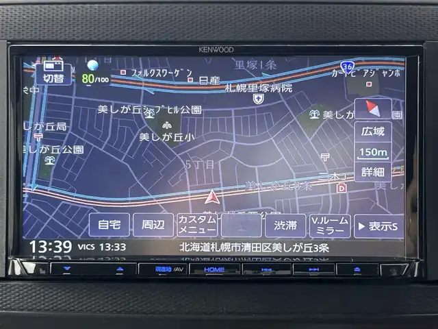 ダイハツ ミラ イース X SAⅢ 道央・札幌 2020(令2)年 2.8万km ブライトシルバーメタリック ・４WD/・ケンウッド製メモリーナビ/　CD/DVD/SD/USB/AUX/・バックカメラ/・ETC/・ドライブレコーダー前方＋室内/・スマートアシストIII/・衝突被害軽減ブレーキ/・レーンキープアシスト/・クリアランスソナー前後/・アイドリングストップ/・横滑り防止装置/・セキュリティアラーム/・オートマチックハイビーム/・ヘッドランプレベライザー/・LEDヘッドライト/・社外フロアマット/・ドアバイザー/・リモコンキー