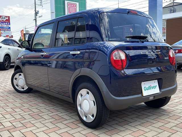 スズキ ラパン モード 鳥取県 2021(令3)年 3.2万km 紺 4WD/社外SDナビ&フルセグTV&CD&UBS&BT/衝突軽減ブレーキ/コーナーセンサー/前席シートヒーター/ステアリングスイッチ/全方位カメラ/ビルトインETC2.0/HIDヘッドライト/オートライト/オートマチックハイビーム/電動格納ミラー/純正フロアマット/プッシュスタート/スマートキー