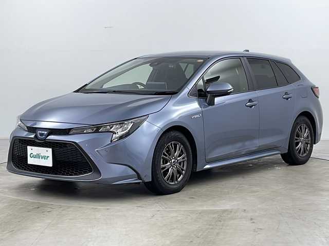 トヨタ カローラツーリング ハイブリッド S 道央・札幌 2020(令2)年 5.8万km セレスタイトグレーメタリック ・4WD/・ワンオーナー /・寒冷地仕様/・純正ディスプレイオーディオナビ/（BT&USB&Miracast）/・LTA/・PCS/・BSM/・RCTA/・PKSB/・RSA/・コーナーセンサー/・レーダークルーズコントロール/・オートハイビーム/・ドアミラーヒーター/・バックカメラ/・純正フロアマット/・社外前後ドラレコ/・プッシュスタート/・純正AW付き夏タイヤ積載/・ビルトインETC/・LEDヘッドライト