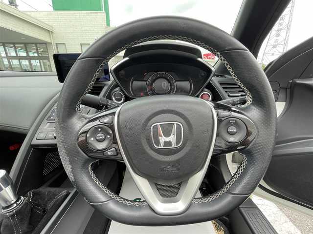 ホンダ Ｓ６６０ α 群馬県 2016(平28)年 9万km プレミアムスターホワイトP プッシュスタート/オープンカー/MT車両/ETC/スマホ連携純正ナビ（FM・AM/BT）/HDMI・AUX・USB端子/バックカメラ/本革レザーシート/LEDオートライト/オートエアコン/エアバッグ