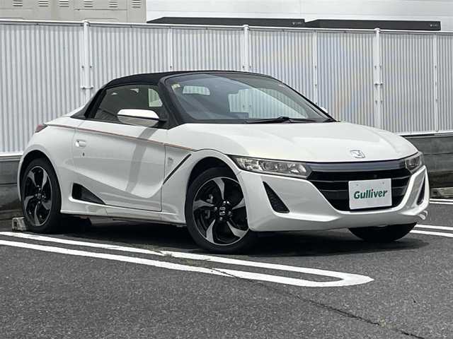 ホンダ Ｓ６６０ α 群馬県 2016(平28)年 9万km プレミアムスターホワイトP スマホ連携純正ナビ（FM・AM/BT）/バックカメラ/ETC/プッシュスタート/HDMI・AUX・USB端子/本革レザーシート/LEDオートライト/オートエアコン/社外フロアマット/エアバッグ/純正16インチアルミホイール