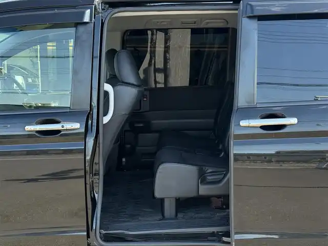 ホンダ ステップワゴン スパーダ Z クールスピリット 栃木県 2012(平24)年 8.4万km プレミアムスパークルブラックパール 社外8インチナビ/フルセグTV走行中OK/DVD再生機能/Bluetoothオーディオ/バックカメラ/ステアリングリモコン/リモコン付きフリップダウンモニター/両側パワスラ/ビルトインETC/パドルシフト/ハーフレザーシート/スマートキー×2