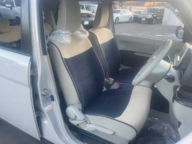 スズキ ラパン モード 道東・釧路十勝 2019(平31)年 4.7万km フォーンベージュメタリック/ホワイト2トーンルーフ 4WD/社外メモリナビ　SL3122NV/　(AM/FM/CD/BT)/フルセグTV/純正エンジンスターター/衝突被害軽減ブレーキ/横滑り防止装置/前席シートヒーター/アイドリングストップ/エンジンプッシュスタート/ステアリングスイッチ/オートライト