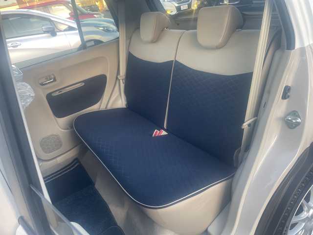 スズキ ラパン モード 道東・釧路十勝 2019(平31)年 4.7万km フォーンベージュメタリック/ホワイト2トーンルーフ 4WD/社外メモリナビ　SL3122NV/　(AM/FM/CD/BT)/フルセグTV/純正エンジンスターター/衝突被害軽減ブレーキ/横滑り防止装置/前席シートヒーター/アイドリングストップ/エンジンプッシュスタート/ステアリングスイッチ/オートライト