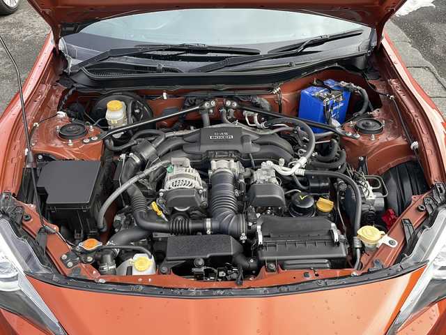 トヨタ ８６ GT リミテッド 岩手県 2014(平26)年 4.9万km オレンジメタリック 純正ナビ(CD/SD/ラジオ/AUX/Bluetooth)/ワンセグテレビ/TRDフルエアロ/ハーフレザーシート/前席シートヒーター/パドルシフト/ETC/横滑り防止機能/HIDヘッドライト/オートライト/フォグランプ/電動格納ミラー