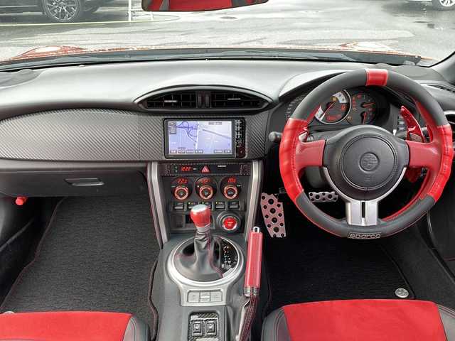 トヨタ ８６ GT リミテッド 岩手県 2014(平26)年 4.9万km オレンジメタリック 純正ナビ(CD/SD/ラジオ/AUX/Bluetooth)/ワンセグテレビ/TRDフルエアロ/ハーフレザーシート/前席シートヒーター/パドルシフト/ETC/横滑り防止機能/HIDヘッドライト/オートライト/フォグランプ/電動格納ミラー