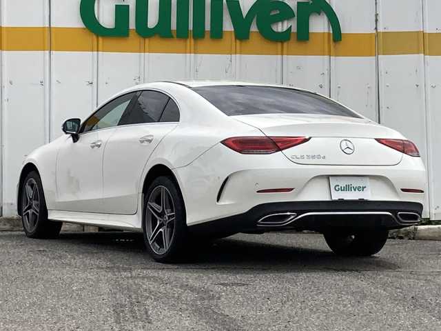 メルセデス・ベンツ ＣＬＳ２２０ｄ スポーツ エクスクルーシブPKG 岡山県 2018(平30)年 0.9万km ダイヤモンドホワイト 外部検査実施済み/登録時走行距離9014km/ワンオーナー/Apple Car Play/サンルーフ/ターボ/純正HDDナビ/(フルセグTV/Bluetooth/USB)/レーダーセーフティパッケージ/ブルメスターサウンドシステム/アラウンドビューモニター/パワートランクリッド/衝突軽減ブレーキ/黒レザーシート/レーダークルーズコントロール/LEDヘッドライト/スマートキー/ビルトインETC2.0/前席パワーシート/全席シートヒーター/前席エアシート/ブラインドスポットモニター/ヘッドアップディスプレイ/レーンアシスト/パドルシフト/横滑り防止機能/純正19インチアルミホイール/カーテンエアバッグ/道路標識アシスト/エアサス車/保証書/取扱説明書/スペアキー