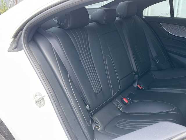 メルセデス・ベンツ ＣＬＳ２２０ｄ スポーツ エクスクルーシブPKG 岡山県 2018(平30)年 0.9万km ダイヤモンドホワイト 外部検査実施済み/登録時走行距離9014km/ワンオーナー/Apple Car Play/サンルーフ/ターボ/純正HDDナビ/(フルセグTV/Bluetooth/USB)/レーダーセーフティパッケージ/ブルメスターサウンドシステム/アラウンドビューモニター/パワートランクリッド/衝突軽減ブレーキ/黒レザーシート/レーダークルーズコントロール/LEDヘッドライト/スマートキー/ビルトインETC2.0/前席パワーシート/全席シートヒーター/前席エアシート/ブラインドスポットモニター/ヘッドアップディスプレイ/レーンアシスト/パドルシフト/横滑り防止機能/純正19インチアルミホイール/カーテンエアバッグ/道路標識アシスト/エアサス車/保証書/取扱説明書/スペアキー
