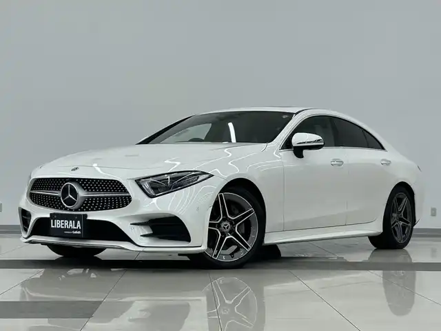 メルセデス・ベンツ ＣＬＳ２２０ｄ スポーツ エクスクルーシブPKG 岡山県 2018(平30)年 0.9万km ダイヤモンドホワイト 純正ナビ/３６０°カメラ/本革シート/シートヒーター/エアシート/パワーシート/アンビエントライト/インテリジェントライトシステム/ESP/道路標準ASST/アクティブブレーキASST/USB/レーンチェンジアシスト/ブラインドスポットアシスト/リモートパーキングアシスト/Bluetooth/アップルカープレイ/ACC/サンルーフ/HUD