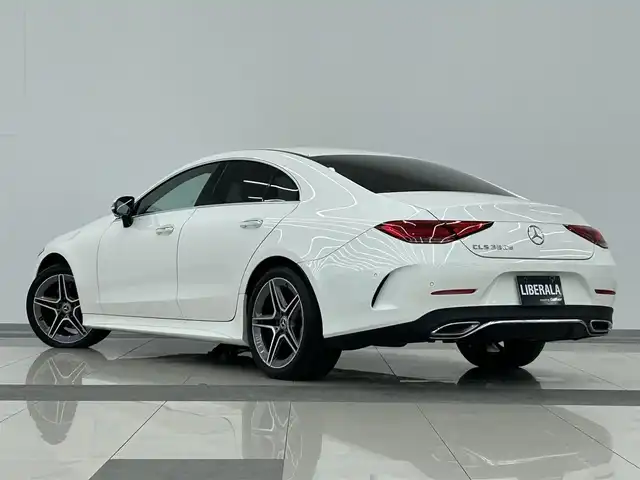 メルセデス・ベンツ ＣＬＳ２２０ｄ スポーツ エクスクルーシブPKG 岡山県 2018(平30)年 0.9万km ダイヤモンドホワイト 純正ナビ/３６０°カメラ/本革シート/シートヒーター/エアシート/パワーシート/アンビエントライト/インテリジェントライトシステム/ESP/道路標準ASST/アクティブブレーキASST/USB/レーンチェンジアシスト/ブラインドスポットアシスト/リモートパーキングアシスト/Bluetooth/アップルカープレイ/ACC/サンルーフ/HUD