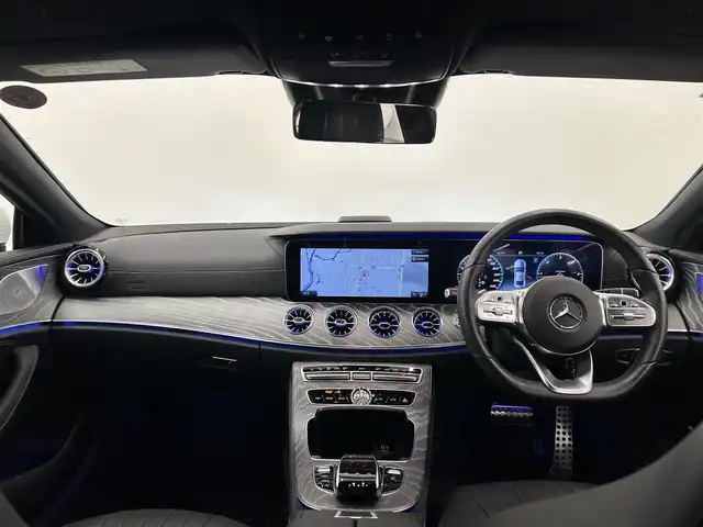 メルセデス・ベンツ ＣＬＳ２２０ｄ スポーツ エクスクルーシブPKG 岡山県 2018(平30)年 0.9万km ダイヤモンドホワイト 純正ナビ/３６０°カメラ/本革シート/シートヒーター/エアシート/パワーシート/アンビエントライト/インテリジェントライトシステム/ESP/道路標準ASST/アクティブブレーキASST/USB/レーンチェンジアシスト/ブラインドスポットアシスト/リモートパーキングアシスト/Bluetooth/アップルカープレイ/ACC/サンルーフ/HUD