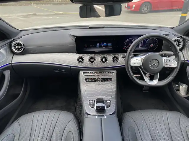 メルセデス・ベンツ ＣＬＳ２２０ｄ スポーツ エクスクルーシブPKG 福岡県 2018(平30)年 0.9万km ダイヤモンドホワイト ガラス・スライディングルーフ/エクスクルーシブパッケージ/本革シート/ヘッドアップディスプレイ/Burmesterサラウンドサウンドシステム/シートベンチレーター(前席)/AIR BODY CONTROL/レーダーセーフティパッケージ/アクティブディスタンスアシスト・ディストロニック/(自動再発進機能付)/アクティブステアリングアシスト/アクティブレーンチェンジングアシスト/アクティブエマージェンシーストップアシスト/PRE-SAFEインパルスサイド/PRE-SAFEサウンド/緊急回避補助システム/渋滞時緊急ブレーキ機能/アクティブブラインドスポットアシスト/アクティブレーンキーピングアシスト/PRE-SAFEプラス(被害軽減ブレーキ付後方衝突警告)/トラフィックアシストサイン/360°カメラシステム/エアバランスパッケージ/空気洗浄機能、パフュームアトマイザー付/アンビエントライト(64色)/メモリー付きパワーシート/シートヒーター(後席)/COMANDシステム/12.3インチワイドディスプレイ/HDDナビ/AM/FM/地デジ/AppleCarPlay/Android Auto/保証書/取説/スペアキー/ETC2.0