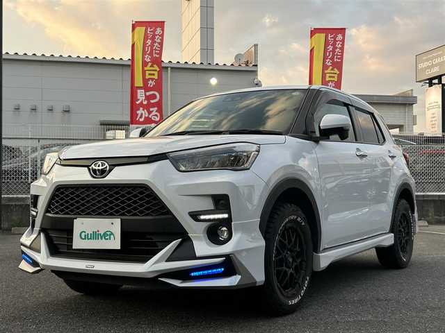 トヨタ ライズ Z 奈良県 2021(令3)年 4.8万km シャイニングホワイトパール モデリスタエアロ/純正ディーラーナビ(AVIC-RQ911)/TV/DVD/CD/USB/SD//フルフラットシート/社外アルミ/衝突軽減システム/レーンキープアシスト/コーナーセンサー/横滑り防止装置/LEDフォグライト/MTモード付AT/バックカメラ/ドラレコ/社外足回り