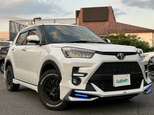 トヨタ ライズ Z 奈良県 2021(令3)年 4.8万km シャイニングホワイトパール モデリスタエアロ/純正ディーラーナビ(AVIC-RQ911)/TV/DVD/CD/USB/SD//フルフラットシート/社外アルミ/衝突軽減システム/レーンキープアシスト/コーナーセンサー/横滑り防止装置/LEDフォグライト/MTモード付AT/バックカメラ/ドラレコ/社外足回り