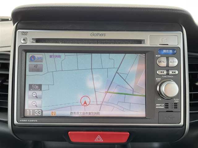 ホンダ Ｎ ＢＯＸ G SSパッケージ 群馬県 2013(平25)年 6.3万km プレミアムホワイトパール ワンオーナー/純正メモリナビ/（CD/DVD/SD/USB/ワンセグテレビ）/バックカメラ/ドライブレコーダー/ステアリングリモコン/プッシュスタート/両側パワースライドドア/純正14インチアルミホイール/ETC/純正フロアマット/ドアバイザー/横滑り防止/ヘッドライトレベライザー/保証書/取扱説明書/スペアキー