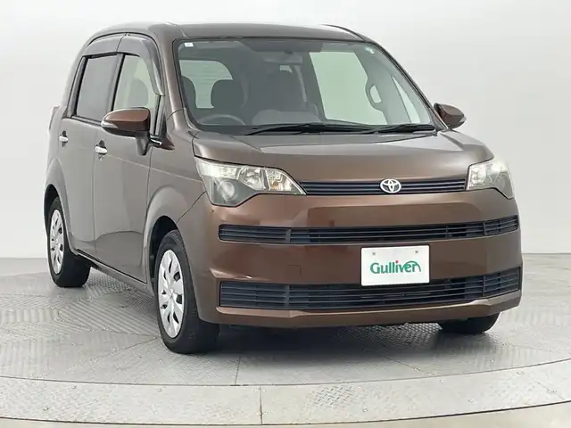 トヨタ スペイド F 新潟県 2015(平27)年 5万km ダークブラウンマイカメタリック メモリナビ　型式NSZN-W64T/CD/DVD/BT/ETC/フルセグ/片側パワースライドドア/バイザー/フロアマット/スマートキー/スペアキー1本