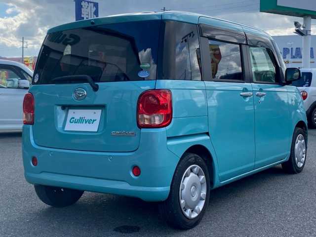 ダイハツ ムーヴ キャンバス G SA Ⅱ 兵庫県 2017(平29)年 4.1万km ファインミントメタリック 社外7型ナビ/・TV.BT.AM.FM/衝突軽減装置/バックカメラ/両側パワースライドドア/ドアバイザー/LEDヘッドライト