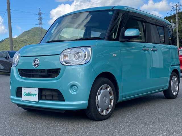 ダイハツ ムーヴ キャンバス G SA Ⅱ 兵庫県 2017(平29)年 4.1万km ファインミントメタリック 社外7型ナビ/・TV.BT.AM.FM/衝突軽減装置/バックカメラ/両側パワースライドドア/ドアバイザー/LEDヘッドライト