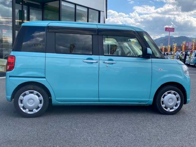 ダイハツ ムーヴ キャンバス G SA Ⅱ 兵庫県 2017(平29)年 4.1万km ファインミントメタリック 社外7型ナビ/・TV.BT.AM.FM/衝突軽減装置/バックカメラ/両側パワースライドドア/ドアバイザー/LEDヘッドライト