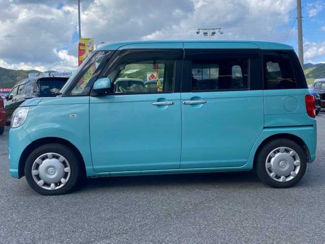 ダイハツ ムーヴ キャンバス G SA Ⅱ 兵庫県 2017(平29)年 4.1万km ファインミントメタリック 社外7型ナビ/・TV.BT.AM.FM/衝突軽減装置/バックカメラ/両側パワースライドドア/ドアバイザー/LEDヘッドライト