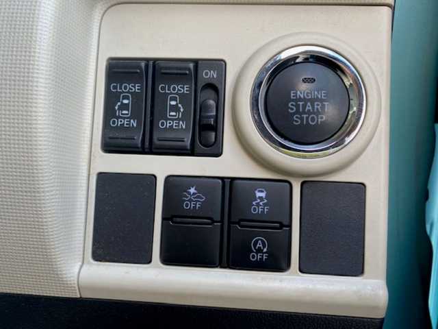 ダイハツ ムーヴ キャンバス G SA Ⅱ 兵庫県 2017(平29)年 4.1万km ファインミントメタリック 社外7型ナビ/・TV.BT.AM.FM/衝突軽減装置/バックカメラ/両側パワースライドドア/ドアバイザー/LEDヘッドライト