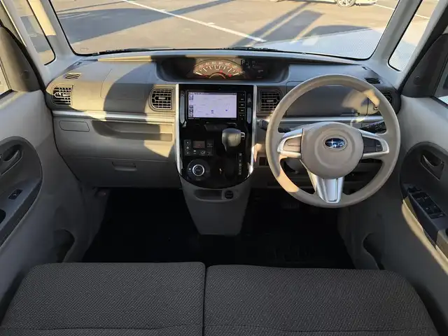 スバル シフォン G スマートアシスト 栃木県 2018(平30)年 9.2万km パールホワイトⅢ スマートアシスト/社外ナビ/フルセグTV/Bluetoothオーディオ/DVD再生機能/シートヒーター/パワースライドドア /オプションフォグランプ/スマートキー×2/ETC