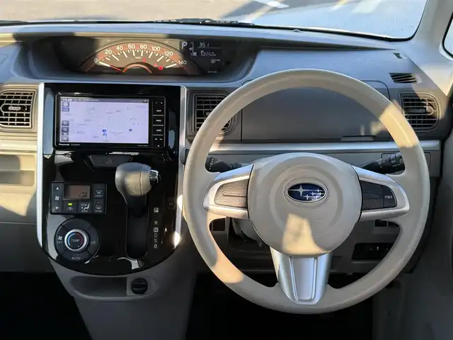スバル シフォン G スマートアシスト 栃木県 2018(平30)年 9.2万km パールホワイトⅢ スマートアシスト/社外ナビ/フルセグTV/Bluetoothオーディオ/DVD再生機能/シートヒーター/パワースライドドア /オプションフォグランプ/スマートキー×2/ETC