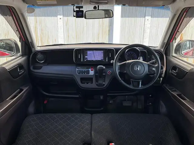 ホンダ Ｎ ＯＮＥ プレミアム Lパッケージ 三重県 2014(平26)年 7.4万km ミラノレッド ♪車検令和９年１月１９日/赤x黒ルーフ　ツートン色/イクリプスナビ/　・CD再生/　・TV/スマートキーx２/プッシュスタート/HIDヘッドライト/オートライト/ドライブレコーダー前後/革巻きステアリング/オートリトラクタブルミラー/ウィンカーミラー/アイドリングストップ/ETC/フロアマット/横滑り防止機能/カーテンエアバック