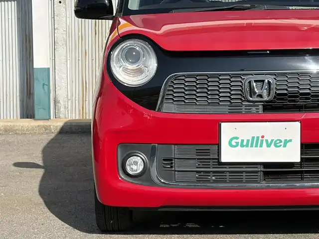 ホンダ Ｎ ＯＮＥ プレミアム Lパッケージ 三重県 2014(平26)年 7.4万km ミラノレッド ♪車検令和９年１月１９日/赤x黒ルーフ　ツートン色/イクリプスナビ/　・CD再生/　・TV/スマートキーx２/プッシュスタート/HIDヘッドライト/オートライト/ドライブレコーダー前後/革巻きステアリング/オートリトラクタブルミラー/ウィンカーミラー/アイドリングストップ/ETC/フロアマット/横滑り防止機能/カーテンエアバック