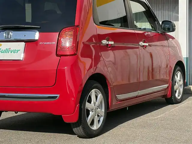 ホンダ Ｎ ＯＮＥ プレミアム Lパッケージ 三重県 2014(平26)年 7.4万km ミラノレッド ♪車検令和９年１月１９日/赤x黒ルーフ　ツートン色/イクリプスナビ/　・CD再生/　・TV/スマートキーx２/プッシュスタート/HIDヘッドライト/オートライト/ドライブレコーダー前後/革巻きステアリング/オートリトラクタブルミラー/ウィンカーミラー/アイドリングストップ/ETC/フロアマット/横滑り防止機能/カーテンエアバック