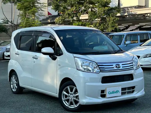 ダイハツ ムーヴ X リミテッド SAⅢ 熊本県 2018(平30)年 1.2万km パールホワイトⅢ スマートアシスト3/プッシュスタート/純正ナビ/（CD・DVD・フルセグTV・BTオーディオ・SD）/バックカメラ/純正14インチAW/右前席シートヒーター/オートライト/横滑り防止装置/純正フロアマット/純正ドアバイザー