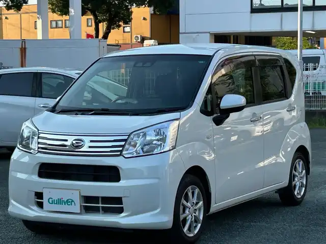 ダイハツ ムーヴ X リミテッド SAⅢ 熊本県 2018(平30)年 1.2万km パールホワイトⅢ スマートアシスト3/プッシュスタート/純正ナビ/（CD・DVD・フルセグTV・BTオーディオ・SD）/バックカメラ/純正14インチAW/右前席シートヒーター/オートライト/横滑り防止装置/純正フロアマット/純正ドアバイザー