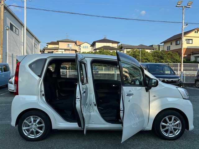 ダイハツ ムーヴ X リミテッド SAⅢ 熊本県 2018(平30)年 1.2万km パールホワイトⅢ スマートアシスト3/プッシュスタート/純正ナビ/（CD・DVD・フルセグTV・BTオーディオ・SD）/バックカメラ/純正14インチAW/右前席シートヒーター/オートライト/横滑り防止装置/純正フロアマット/純正ドアバイザー