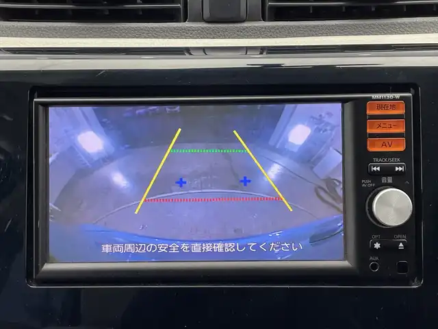 日産 デイズ S 栃木県 2014(平26)年 5万km 青Ｍ 純正SDナビ/（CD/TV/SD/AUX/iPod/WALKMAN）/バックカメラ/禁煙車/オートライト/アイドリングストップ/電動格納ミラー/純正フロアマット/ドアバイザー