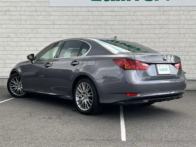 レクサス ＧＳ 300h バージョンL 栃木県 2013(平25)年 5.2万km マーキュリーグレーマイカ サンルーフ/純正HDDナビ/BT/CD/USB/HDD/TV/バックカメラ/黒レザーシート/前席パワーシート/前席シートヒーター/前席エアシート/パワーバックドア/クルーズコントロール/パドルシフト/前後コーナーセンサー/純正18インチAW/LEDヘッドライト/フォグランプ/オートライト/ヘッドライトウォッシャー/カードキー/ETC