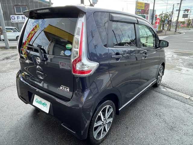 日産 デイズ ハイウェイスターG ターボ 神奈川県 2017(平29)年 13.5万km プレミアムパープルP 社外メモリナビ/CN-E310D/全方位モニター/バックカメラ/ドアバイザー/プッシュスタート/ETC/ワンセグテレビ/純正アルミ/純正フロアマット/スペアキー/取扱説明書/保証書