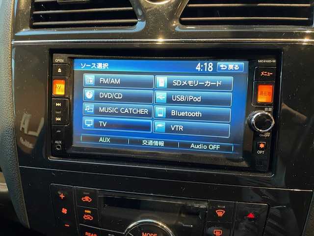 日産 セレナ ハイウェイスター 宮城県 2013(平25)年 8.6万km スーパーブラック 4WD/純正メモリーナビ/MC312D-W/CD/DVD/Bluetooth/TV/バックカメラ/インテリジェントキー/プッシュスタート/ドアバイザー/フロアマット/新車時保証書/取扱説明書/スペアキー　１