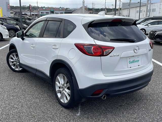 マツダ ＣＸ－５ XD Lパッケージ 島根県 2013(平25)年 6.9万km クリスタルホワイトパールマイカ 社外SDナビゲーション/フルセグ BT /バックカメラ/クルーズコントロール/レザーシート/D席パワーシート/D席シートヒーター/社外前方ドライブレコーダー/ETC/AUTOライト/純正19インチアルミホイール