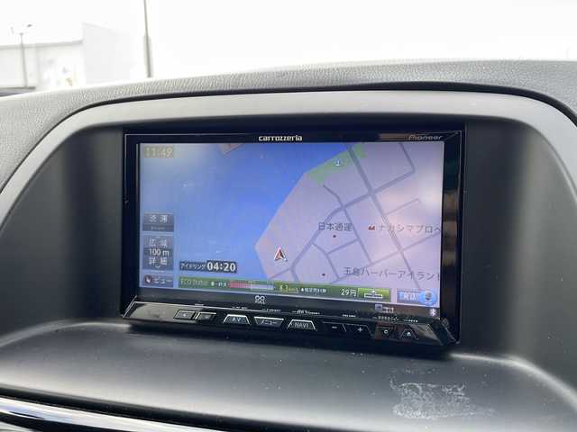 マツダ ＣＸ－５ XD Lパッケージ 島根県 2013(平25)年 6.9万km クリスタルホワイトパールマイカ 社外SDナビゲーション/フルセグ BT /バックカメラ/クルーズコントロール/レザーシート/D席パワーシート/D席シートヒーター/社外前方ドライブレコーダー/ETC/AUTOライト/純正19インチアルミホイール