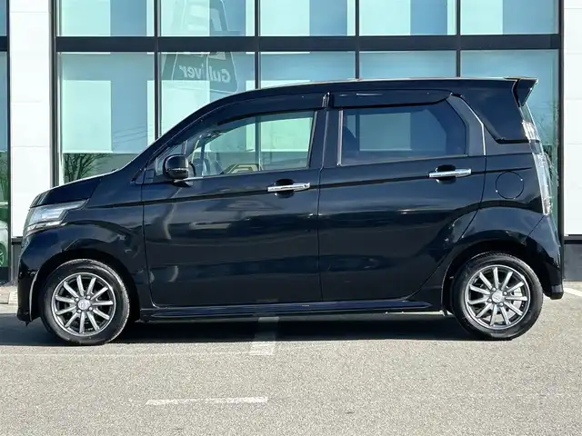 ホンダ Ｎ ＷＧＮ カスタム G Aパッケージ 和歌山県 2015(平27)年 6.8万km スマートブラック 純正7インチナビ/バックカメラ/クルーズコントロール/横滑り防止装置/ハーフレザー/ETC/ステアリングリモコン/純正アルミホイール/純正ドアバイザー/オートライト/フォグランプ