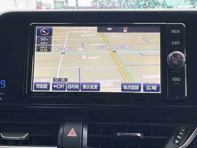 トヨタ Ｃ－ＨＲ G－T 道北・旭川 2017(平29)年 10.2万km センシュアルレッドマイカ /寒冷地仕様//純正ナビ/CD/DVD/BT/SD/フルセグ//バックカメラ//トヨタセーフティセンス＋/BSM/PCS/LDA/RCTA/オートマチックハイビーム/レーダークルーズコントロール//オートライト//前席シートヒーター//純正エンジンスターター//社外16インチAW冬タイヤ//純正18インチAW夏タイヤ積込//ミラーヒーター//ドライブレコーダー//スペアキー//LEDヘッドライト//フォグランプ//革調シートカバー//横滑り防止//フロアマット//ドアバイザー//保証書