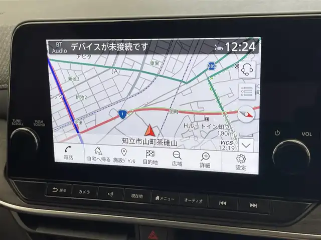 日産 オーラ G 愛知県 2024(令6)年 0.2万km ガーネットレッド/スーパーブラック 2トーン 純正９型ナビ　フルセグＴＶ　ＨＤＭＩ　プロパイロット　ＢＯＳＥサウンド　デジタルインナーミラー　前後ドラレコ　ワイヤレス充電　シートヒーター　ＬＥＤライト　衝突軽減　追従クルコン　コーナーセンサ　電動パーキング　フォグランプ　ステアリングヒーター　ETC2.0　禁煙車
