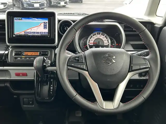 スズキ スペーシア カスタム HYBRID XS 島根県 2018(平30)年 7.1万km ブルーイッシュブラックパール3 レーダーブレーキサポート/社外ナビ/CD/ワンセグTV/バックカメラ/両側パワースライドドア /コーナーセンサー /ETC/LEDオートライト/ステアリングスイッチ/アイドリングストップ/スマートキー/スペアキー /プッシュスタート /フロアマット/ドアバイザー