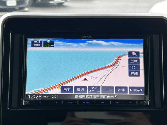 スズキ スペーシア カスタム HYBRID XS 島根県 2018(平30)年 7.1万km ブルーイッシュブラックパール3 レーダーブレーキサポート/社外ナビ/CD/ワンセグTV/バックカメラ/両側パワースライドドア /コーナーセンサー /ETC/LEDオートライト/ステアリングスイッチ/アイドリングストップ/スマートキー/スペアキー /プッシュスタート /フロアマット/ドアバイザー