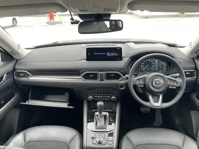 マツダ ＣＸ－５ XD ブラックトーンエディション 東京都 2024(令6)年 0.9万km ジェットブラックマイカ ワンオーナー/純正ナビ（BT/地デジTV)/ハーフレザーシート（黒）/ステアリングヒーター/シートヒーター/バックカメラ/全包囲カメラ/i-ACTIVESENSE/純正１９インチアルミ/パワーバックドア/エンジンプッシュボタン/パドルシフト/メモリーパワーシート/前後ドライブレコーダー/ETC/純正マット/スペアキー１本/保証書・取説