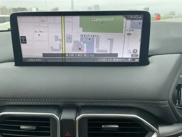 マツダ ＣＸ－５ XD ブラックトーンエディション 東京都 2024(令6)年 0.9万km ジェットブラックマイカ ワンオーナー/純正ナビ（BT/地デジTV)/ハーフレザーシート（黒）/ステアリングヒーター/シートヒーター/バックカメラ/全包囲カメラ/i-ACTIVESENSE/純正１９インチアルミ/パワーバックドア/エンジンプッシュボタン/パドルシフト/メモリーパワーシート/前後ドライブレコーダー/ETC/純正マット/スペアキー１本/保証書・取説