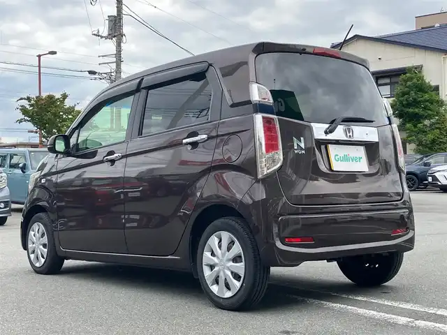 ホンダ Ｎ ＷＧＮ G SSパッケージ 静岡県 2017(平29)年 4.7万km プレミアムディープモカパール エンジンスタートボタン/パワーステアリング/パワーウィンドウ/アイドリングストップ/スマートキー/スペアキー１本/オートエアコン/純正ETC/USB入力端子/バックカメラ/純正ナビ(CD.BT.ワンセグ)/純正フロアマット/ベンチシート/ABS/横滑り防止装置/オートライト/W+サイドエアバック/カーテンエアバック