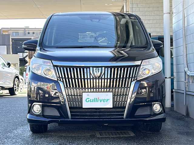 トヨタ エスクァイア Gi 神奈川県 2016(平28)年 8.9万km スパークリングブラックパールクリスタルシャイン ワンオーナー/ALPINE9インチナビ(CD/DVD/SD/BT/フルセグTV)/バックカメラ/10.1インチALPINEフリップダウンモニター/両側パワースライドドア/クルーズコントロール/衝突被害軽減ブレーキ/レーンキープアシスト/オートハイビーム/レザーシート/D/N席シートヒーター/ビルトインETC/2列目サンシェード/アイドリングストップ/オートミラー/オートライト/純正フロアマット/純正ドアバイザー/ISOFIX/スペアキー×1/保証書/取扱説明書